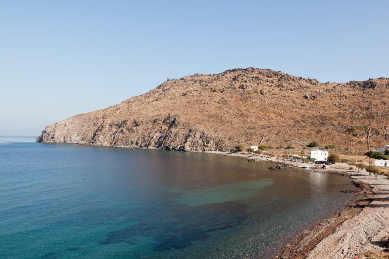 Oklaca Patmos Beach Rooms Szkála Kültér fotó