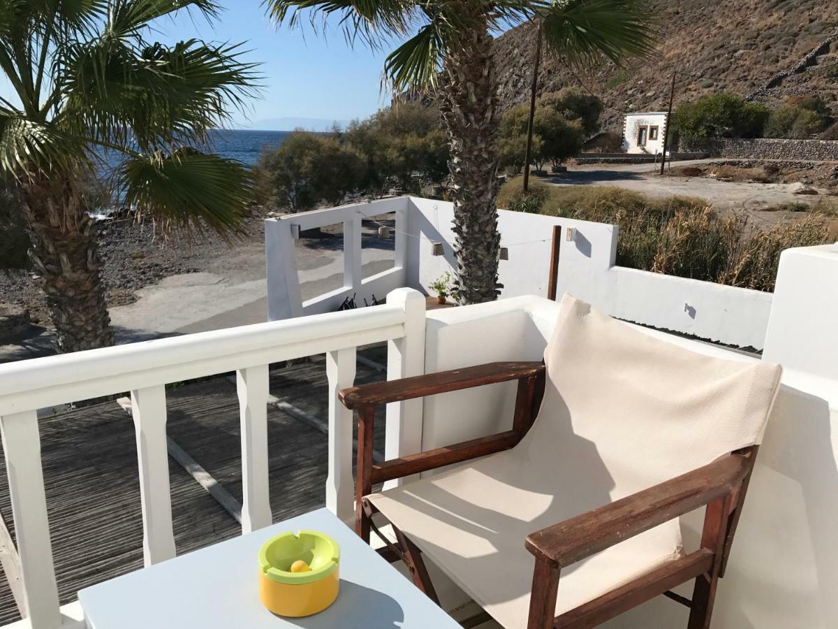 Oklaca Patmos Beach Rooms Szkála Kültér fotó