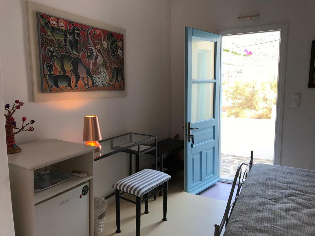 Oklaca Patmos Beach Rooms Szkála Kültér fotó